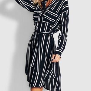 SEAFOLLY SUMMER SEA STRIPE SHIRT DRESS